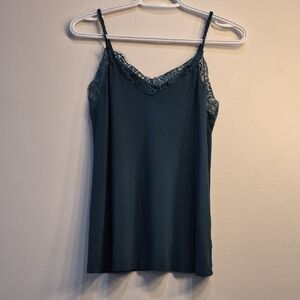 3 For 15 🌟George Teal Lace-Trim Camisole